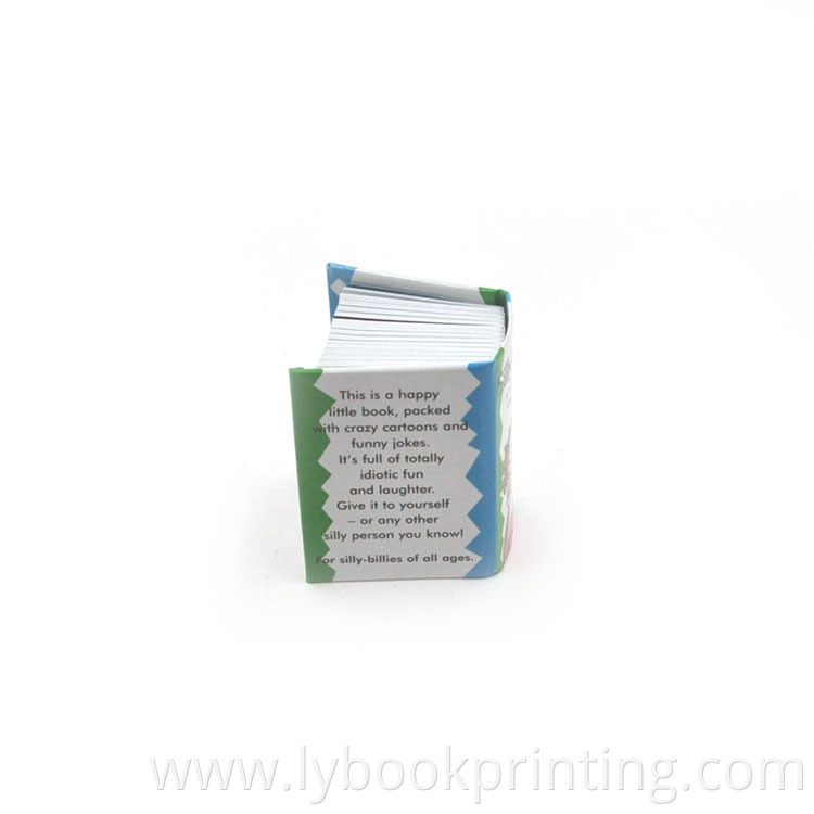 customise tiny book printing hard cover